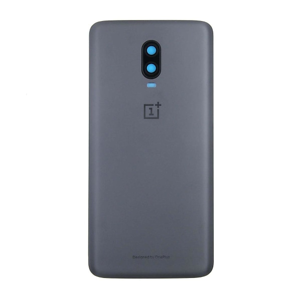 OnePlus 6T Baksida/Batterilucka - Midnatt Svart Svart