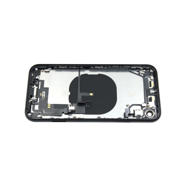 iPhone XR Baksida med Komplett Ram - Svart Black