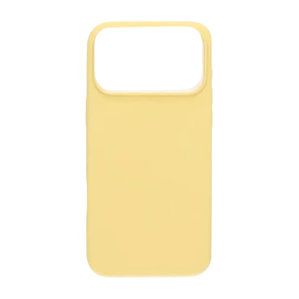 Rvelon Mobilskal Silikon MagSafe för iPhone 17 Pro Max - Gul keltainen
