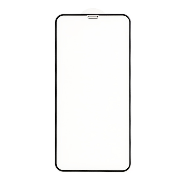 Skärmskydd iPhone 11 Pro Max/XS Max - 3D Härdat Glas Svart Svart
