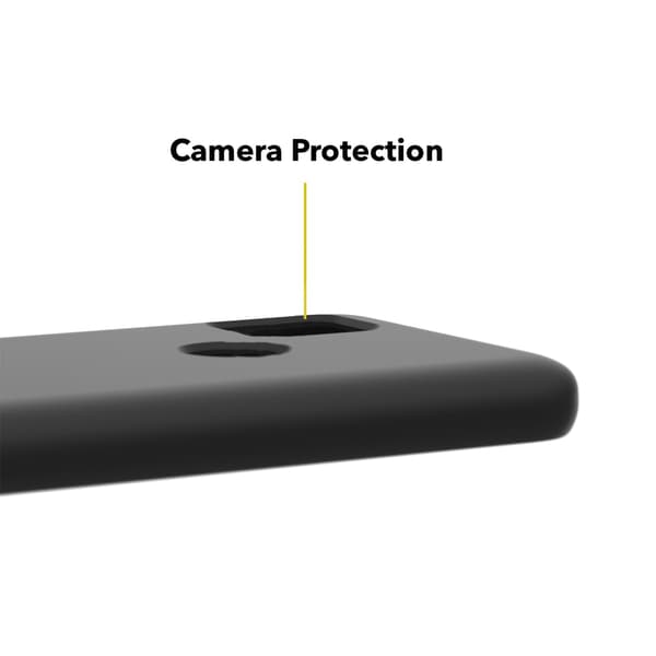 Silikonskal Xiaomi Redmi 9C - Svart Svart