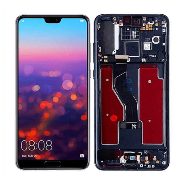 Huawei P20 Pro Skärm med LCD Display OEM - Svart Black