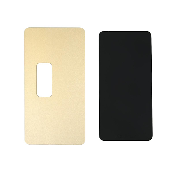 Aluminiumform med kudde Skärm-Laminering - iPhone XS Max flerfarvet