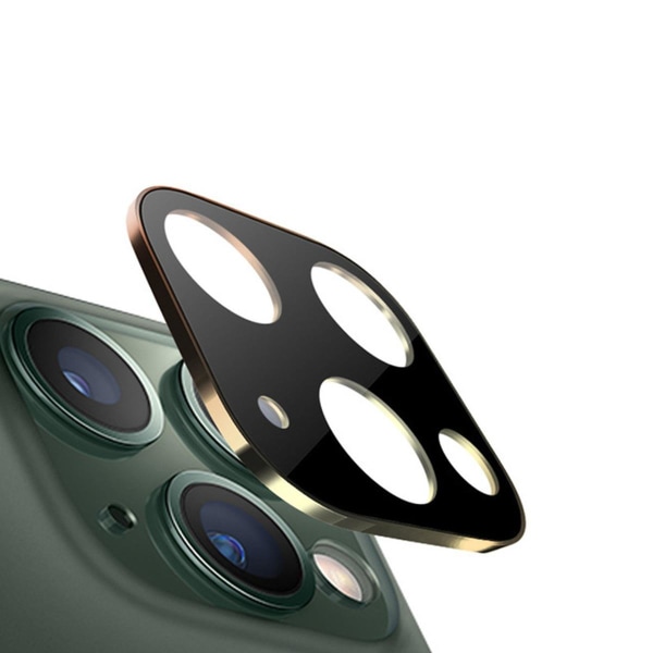 Kameraskydd iPhone 11 Pro/11 Pro Max - Härdat Glas Guld Guld