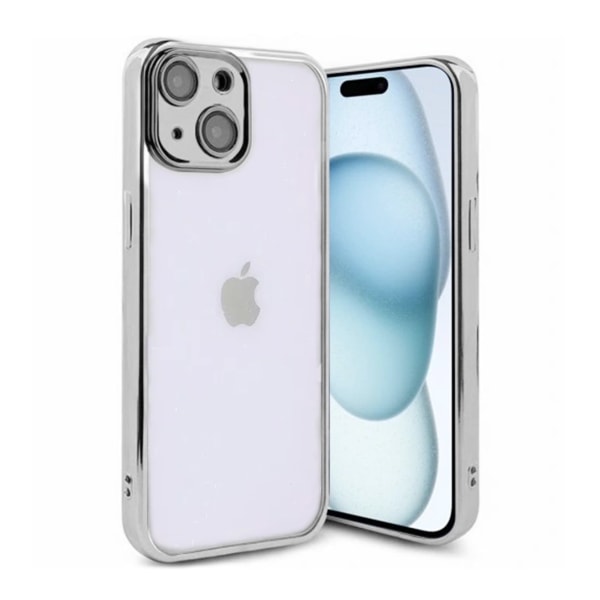 Luxury Mobilskal iPhone 15 - Silver Silver