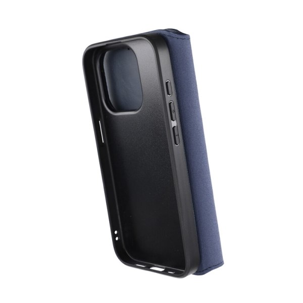 iPhone 15 Pro Plånboksfodral Magnet Rvelon - Blå Marine blue