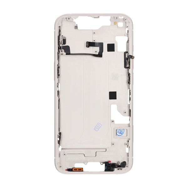 iPhone 14 Mittenram med smådelar OEM - Vit Vit