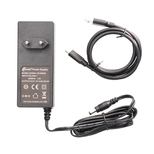 USB Multiadapter med 9st USB-A & USB-C uttag (60W)
