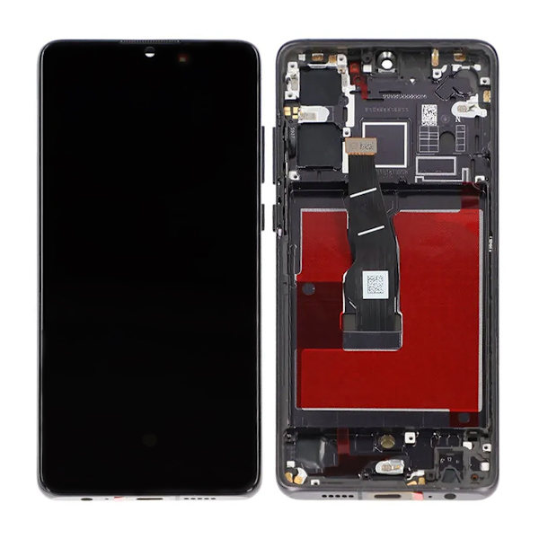 Huawei P30 Skärm med LCD Display - Svart Black