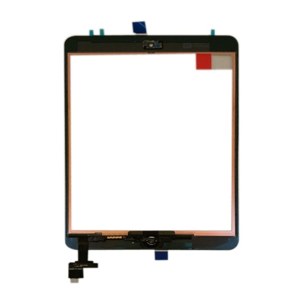 iPad Mini/Mini 2 Glas med Touchskärm med Hemknapp Flexkabel OEM White