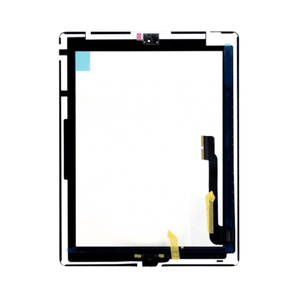 iPad 3 Glas/Touchskärm med Hemknapp - Svart Black
