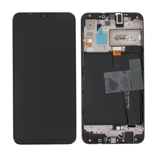 Samsung Galaxy A10 (SM-A105F) LCD Skärm med Display Original - S Black