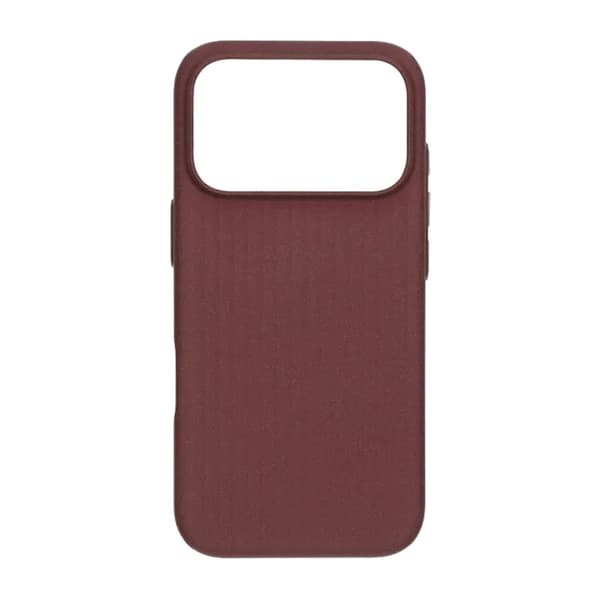 Aaltopahvikuori Magsafella iPhone 17 Pro Maxille - Punainen punainen