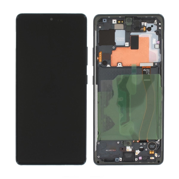 Samsung Galaxy S10 Lite (SM-G770F) Skärm med LCD Display Original - Svart Svart
