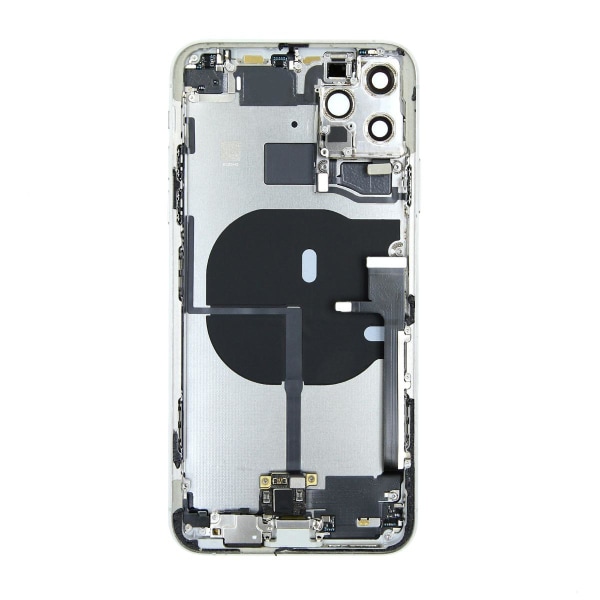 iPhone 11 Pro Max Baksida med Komplett Ram - Vit Vit