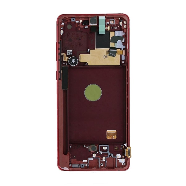 Samsung Galaxy Note 10 Lite (SM-N770F) Skärm med LCD Display Ori Röd