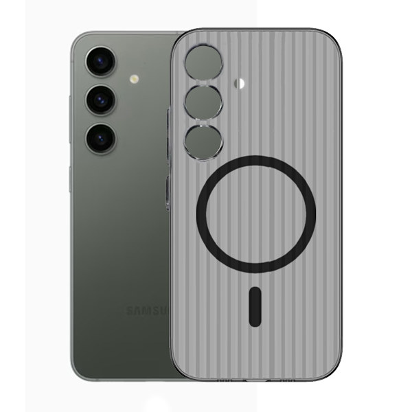 Samsung Galaxy S24 Plus Mobilskal Korrugerad - Svart Svart