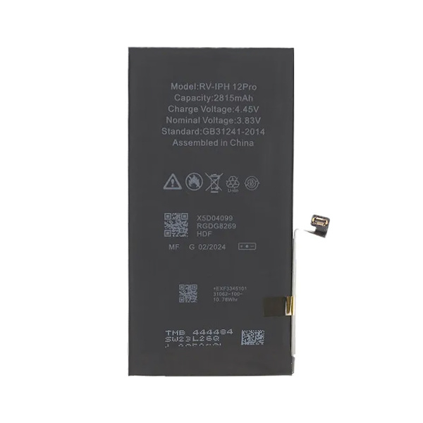 iPhone 12 Pro Batteri Rvelon Premium 2815mAh