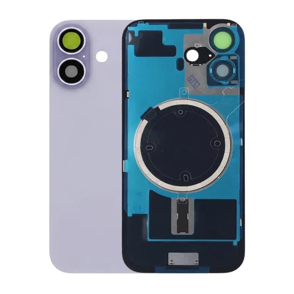 Baksida Glas med smådelar för iPhone 17 - Lavendel Lavender