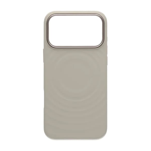Mobilskal Silikon med Magsafe för iPhone 17 Pro Max - Beige beige