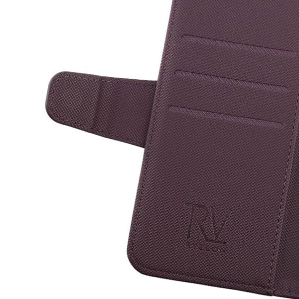 iPhone X/XS Plånboksfodral Extra Kortfack Rvelon - Mörklila Mörklila
