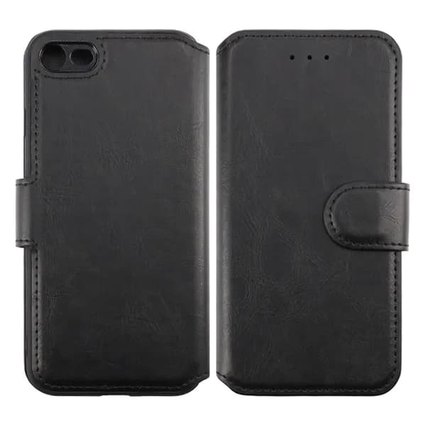 iPhone 7/8/SE 2020 Plånboksfodral med Extra Kortfack Rvelon - Svart Svart