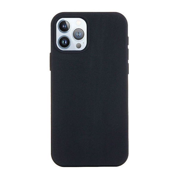 iPhone 15 Pro Silikonskal - Svart Svart