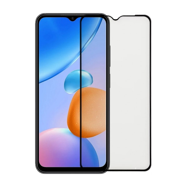 Skärmskydd Xiaomi Redmi 10 5G - 3D Härdat Glas - Svart (miljö) Svart