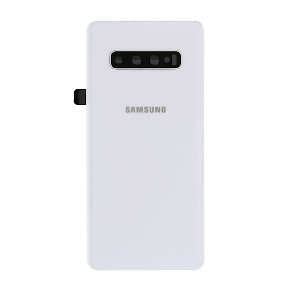 Samsung Galaxy S10 Plus (SM-G975F) Baksida Original - Keramik Vit Varm vit