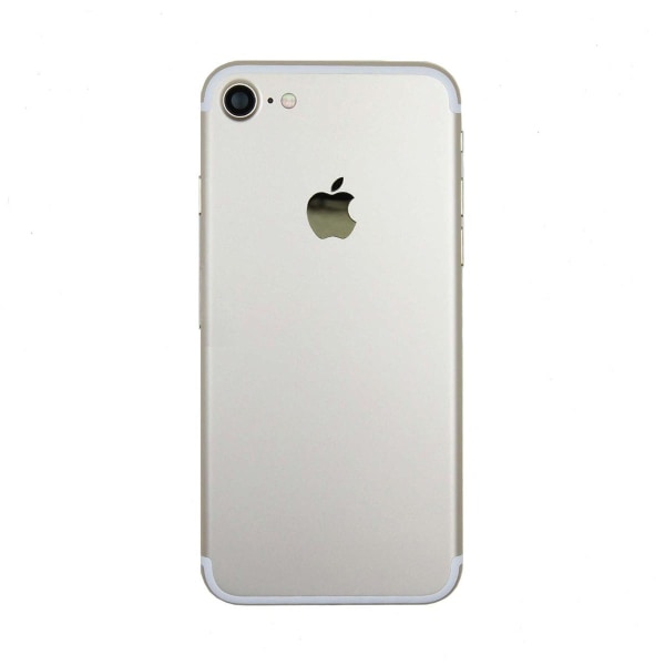 iPhone 7 Baksida med Komplett Ram - Guld Gold
