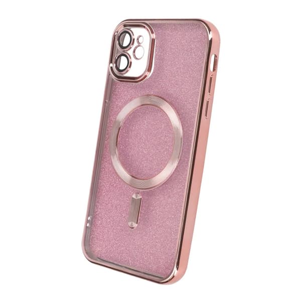 Luxury Mobilskal med Magsafe iPhone 11 - Rosa Rosa