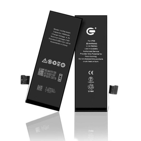 iPhone 5S Batteri Kit Svart