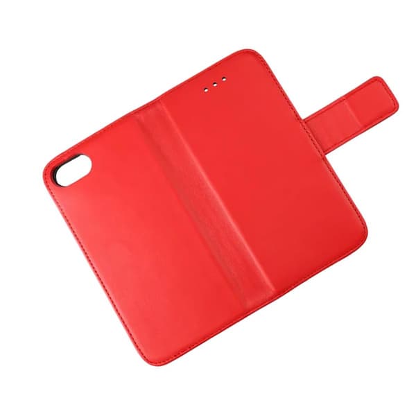 iPhone 7/8/SE (2020/2022) Plånboksfodral Läder Rvelon - Röd Red