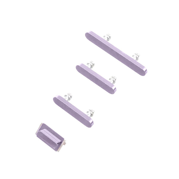 iPhone 14 Sidoknappar - Lila Lila