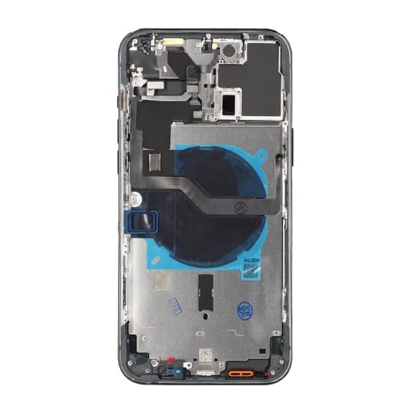 iPhone 12 Pro Max Baksida med Komplett Ram OEM - Blå Blå