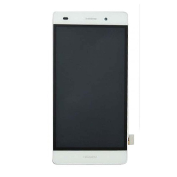 Huawei P8 Lite LCD White Original OEM With Frame Vit
