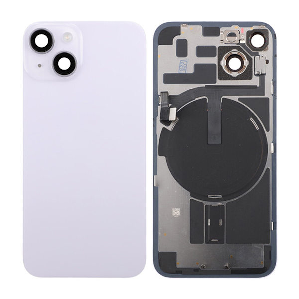 iPhone 14 Baksida Glas - Lila Lila