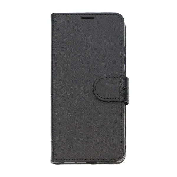 Motorola G04 Plånboksfodral med Stativ - Svart Svart