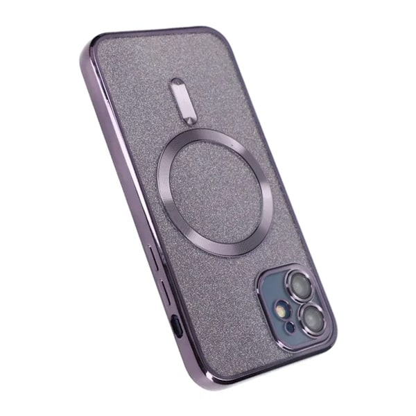 Luxury Mobilskal med Magsafe iPhone 12 - Lila Lila