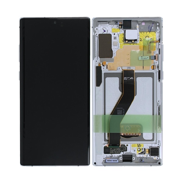 Samsung Galaxy Note 10 Plus (SM-N975F) Skärm med LCD Display - V Ben vit
