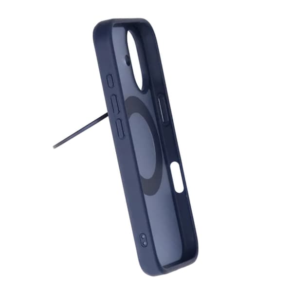 Mobilskal Roterande Magnet Stativ för iPhone 17 - Blå Blue
