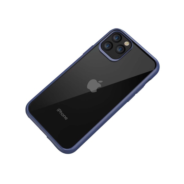 Stöttåligt Mobilskal iPhone 11 Pro Max - Blå/Transparent Blå