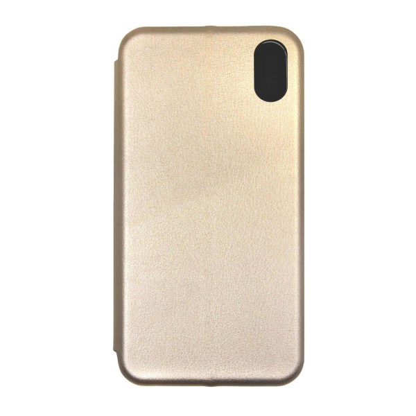 Mobilfodral med Stativ iPhone XS Max - Guld Guld