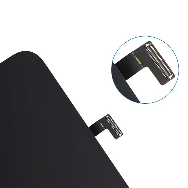 iPhone 13 Skärm med LCD In-Cell RJ med IC Ersättning Svart