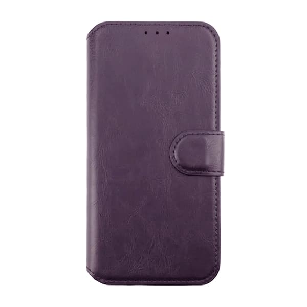 iPhone 11 Plånboksfodral Rvelon - Mörklila Mörklila