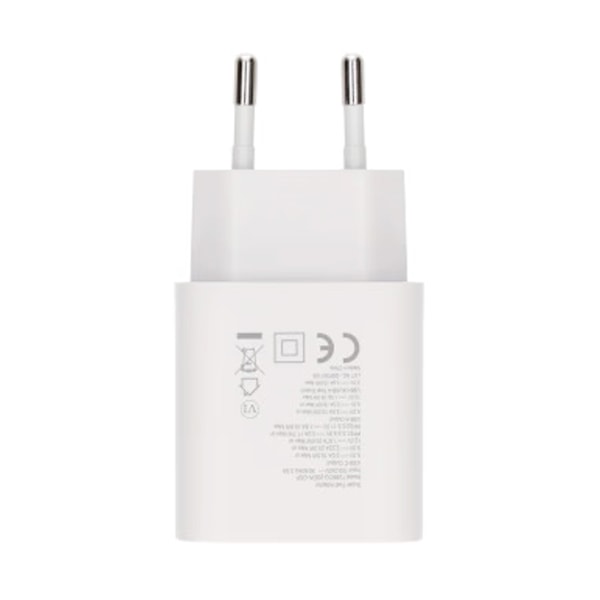Rvelon Snabbladdare USB-A & USB-C 20W Vit