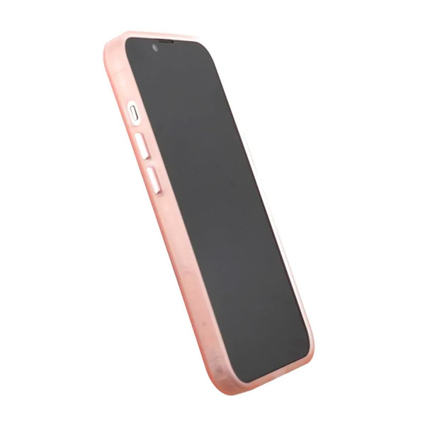 iPhone 14 Plus Mobilskal med MagSafe - Frostat Rosa Rosa