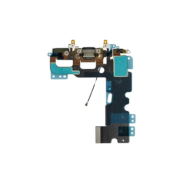 iPhone 7 Laddkontakt Flexkabel - Svart Svart