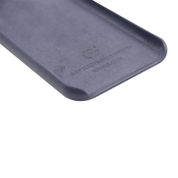 iPhone X/XS Läderfodral - Blå Blå