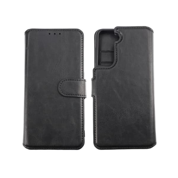 Samsung Galaxy 21 Plånboksfodral Magnet Rvelon - Svart Svart